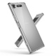 Ringke Coque Sony Xperia XZ1, [Fusion] Bumper en TPU avec Dos Crystal Transparent [Protection Contre Les Chutes/Technologie d