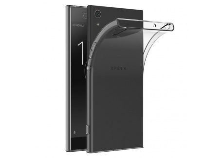 AICEK Coque Sony Xperia XA1, Transparente Silicone Coque pour Xperia XA1 Housse XA1  5,0 Pouces  Silicone Etui Case