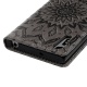Sony Xperia XZ Coque Bookstyle Étui Tournesol Housse Imprimé en PU Cuir Case à rabat Coque de protection Portefeuille TPU Sil