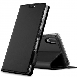 GEEMAI Conception pour Coque Sony Xperia L3, Flip Coque Premium avec Emplacement de Cartes Conçu pour Sony Xperia L3 Smartpho