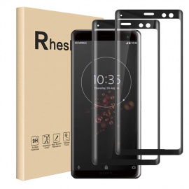 RHESHINE Sony Xperia XZ3 Protection écran, [2 Pièces] Film Protection en Verre trempé écran pour Sony Xperia XZ3 [Compatible 