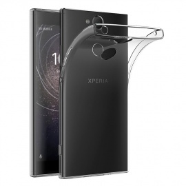 AICEK Coque Sony Xperia XA2, Transparente Silicone Coque pour Sony Xperia XA2 Housse Silicone Etui Case  5,2 Pouces 