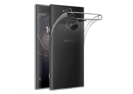 AICEK Coque Sony Xperia XA2, Transparente Silicone Coque pour Sony Xperia XA2 Housse Silicone Etui Case  5,2 Pouces 