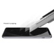 HYMY Coque pour Sony Xperia L3 + 1 x Film Protection décran en Verre Trempé - Transparent Clear TPU Doux Silicone Etui Bumpe