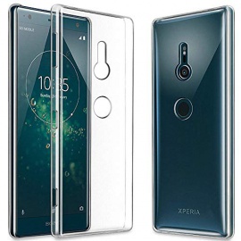 GEEMEE Coque Sony Xperia XZ3, Transparente Gel Silicone TPU Housse Etui de Protection, [ Souple Cristal ] [Anti-Rayures ] [ A