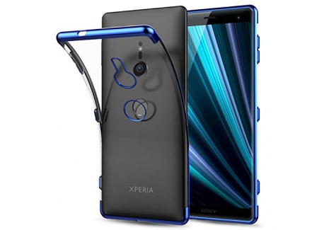 GEEMEE Coque Sony Xperia XZ3, Transparente Gel Silicone TPU Housse Etui de Protection, [ Souple Cristal ] [Anti-Rayures ] [ A