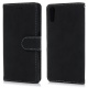 Coque pour Sony Xperia XZ Etui à Rabat Housse Mat PU Cuir avec TPU Magnétique Portefeuille Etui Housse de Protection Case ave