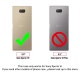 DUX DUCIS Coque Sony Xperia 10, Premium Étui de Protection [Stand Support] [Porte-Cartes de Crédit] [Fermeture Magnétique] TP