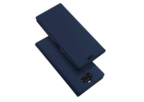 DUX DUCIS Coque Sony Xperia 10, Premium Étui de Protection [Stand Support] [Porte-Cartes de Crédit] [Fermeture Magnétique] TP