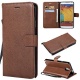 BoxTii Coque Sony Xperia E5, Etui en Cuir Flip Portefeuille Housse de Protection avec Gratuit Protection Décran en Verre Tre