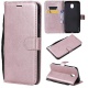 BoxTii Coque Sony Xperia E5, Etui en Cuir Flip Portefeuille Housse de Protection avec Gratuit Protection Décran en Verre Tre