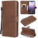 BoxTii Coque Sony Xperia E5, Etui en Cuir Flip Portefeuille Housse de Protection avec Gratuit Protection Décran en Verre Tre