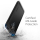 Spigen Coque LG G6, [Rugged Armor] Resistant Anti Choc [Noir] Silicone, Souple, Protection Robuste, Finition Matte, Housse Et