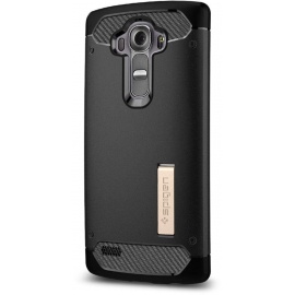 Spigen Coque LG G4, Ultimate Protection Contre Les Chutes et Les impacts, [Black] [Rugged Armor] Coque pour LG G4, G4 Coque, 