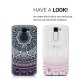 kwmobile Coque LG K8 LTE  2016  - Coque pour LG K8 LTE  2016  - Housse de téléphone en Silicone Rose Clair-Blanc-Transparent