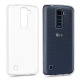 kwmobile Coque LG K8 LTE  2016  - Coque pour LG K8 LTE  2016  - Housse de téléphone en Silicone Rose Clair-Blanc-Transparent