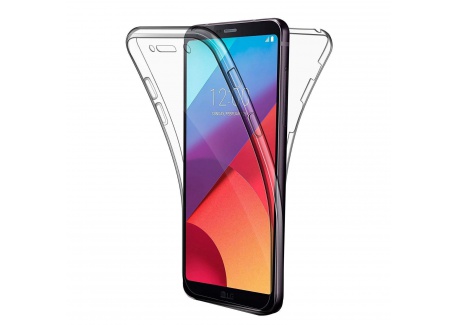 COPHONE® Coque 360 degrès Transparente en Gel LG G6 Protection Integral et Invisible. Haute qualité