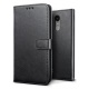 SLEO Coque LG K4 2017, Etui Portefeuille en PU Cuir Rétro Unique Style Ultra Slim Antichoc Magnétique avec Support Slots de C