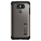 Spigen [Tough Armor Coque LG G6, Protection [Gunmetal] Double Protection, TPU et PC, Air Cushion, Coque pour LG G6  A21CS2123