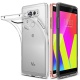 E-Hamii Coque LG K10 2017, Transparent TPU Housse Cover, Supérieur à la Silicone Case, Absorption de Choc Bumper et Anti-Scra