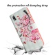 HMTECH LG K8 2017 Coque 3D Luxu Cute Cat Rosa Fleur Slim Housse Étui PU Cuir Housse Coquille Couverture avec Magnétique Fonct