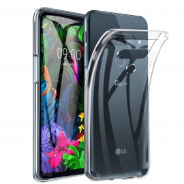 AINOYA Coque LG G8s ThinQ, Etui Transparent Silicone TPU Souple, Bumper Housse de Protection pour LG G8s ThinQ.