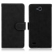 BONROY Coque LG X Power 2 / K10 Power Housse en Cuir Premium Flip Case Portefeuille Etui pour LG X Power 2 / K10 Power-Jaune