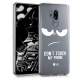 kwmobile Coque LG G7 ThinQ/Fit/One - Coque pour LG G7 ThinQ/Fit/One - Housse de téléphone en Silicone doré-Transparent