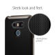 Coque LG G6, Spigen Bumper Premium [Gunmetal] TPU Anti Stretch + Pare-Choc Consolidé / lAdherence fine / Protection de Doubl