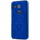 Cruzerlite - Coque Bugdroid Motif Circuit pour LG Nexus 5 X, Bleu