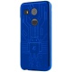 Cruzerlite - Coque Bugdroid Motif Circuit pour LG Nexus 5 X, Bleu