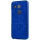 Cruzerlite - Coque Bugdroid Motif Circuit pour LG Nexus 5 X, Bleu