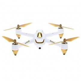 HUBSAN H501S X4 FPV Drone avec Caméra HD/Télécommande Blanc
