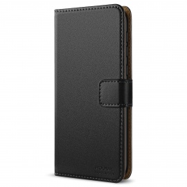 HOOMIL Coque Honor 6X, Housse en Cuir Premium Flip Case Portefeuille Etui Coque pour Huawei Honor 6X  H3029, Noir 