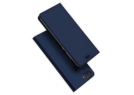 DUX DUCIS Coque Honor 9 Lite, Premium Étui de Protection [Stand Support] [Porte-Cartes de Crédit] [Fermeture Magnétique] TPU 