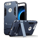 Coque Honor 8, Terrapin Double Couche Étui Rigide avec Fonction Stand pour Huawei Honor 8 Étui, Bleu Foncé