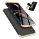 DYGG Coque Huawei Honor 8X, Coque de Protection 360 Protection PC Matière Mince Léger Housse Bumper Anti-Choc, Noir + Protect