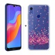 SCDMY pour Huawei Honor 8A Coque Silicone + Verre trempé écran Film, Transparent Case Souple TPU Bumper Etui Housse e Verre t