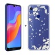 SCDMY pour Huawei Honor 8A Coque Silicone + Verre trempé écran Film, Transparent Case Souple TPU Bumper Etui Housse e Verre t