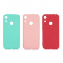 Coque Huawei Honor 8A Coque en TPU Couleur Bonbon Ultra Léger Ultra Souple Flexible de Protection de Téléphone Case Couleur U