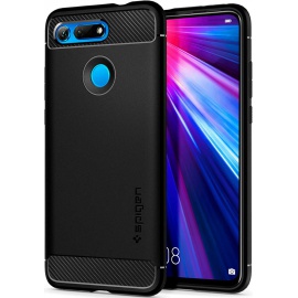 Spigen Coque Honor View 20 [Rugged Armor] Anti-Choc, Souple, Fibre de Carbone, Anti-Rauyrue, Air Cushion, Coque Etui Housse p