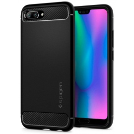 Spigen [Rugged Armor Coque Honor 10, Protection Extreme, Souple, Anti Choc, Air Cushion, Coque Etui Housse pour Le Honor 10  