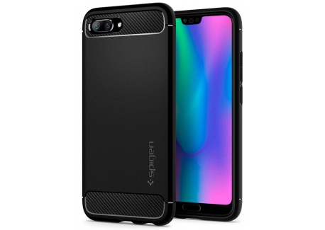 Spigen [Rugged Armor Coque Honor 10, Protection Extreme, Souple, Anti Choc, Air Cushion, Coque Etui Housse pour Le Honor 10  