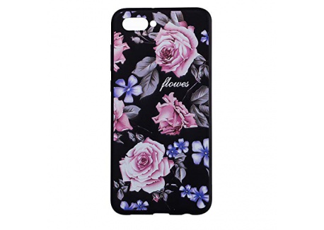 BONROY Coque Huawei Honor 6X/GR5  2017 /Mate 9 Lite,Silicone TPU Étui Housse Souple Antichoc Protecteur Cover Case -  Fleur D
