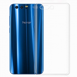 NEWC Coque Honor 9, Coque de Protection avec Absorption de Choc et Anti-Scratch [ULTRAT RANSPARENTE Silicone en Gel TPU Soup