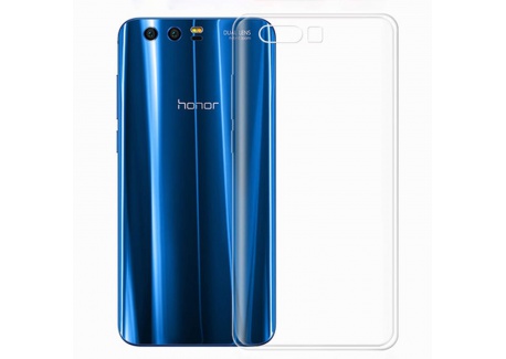 NEWC Coque Honor 9, Coque de Protection avec Absorption de Choc et Anti-Scratch [ULTRAT RANSPARENTE Silicone en Gel TPU Soup