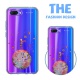 Alsoar Compatible pour Coque Huawei Honor 10 Étui Liquid Crystal Ultra Mince Transparent TPU Silicone Housse Protection Bumpe