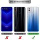 iBetter Coque Honor 8X, Ultra Mince Silicone Cas Solide, Durable, Anti-Chute, antidérapant Cas Souple TPU Cas Mobile Téléphon