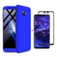 FHXD Compatible avec Les Coque Huawei Honor 7A/Y6 2018 Anti-Choc 360° Cover Case Protection Ultra Fin Anti-Rayures 3 en 1 Pro