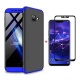 FHXD Compatible avec Les Coque Huawei Honor 7A/Y6 2018 Anti-Choc 360° Cover Case Protection Ultra Fin Anti-Rayures 3 en 1 Pro